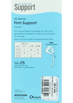 Mckesson Firm Support Tights Natural Small - Image 2